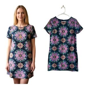J CREW Mandala Shift Dress